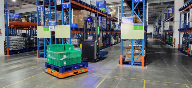 Application of AGV trolley in smart factory project of a leading household appliance manufacturing enterprise